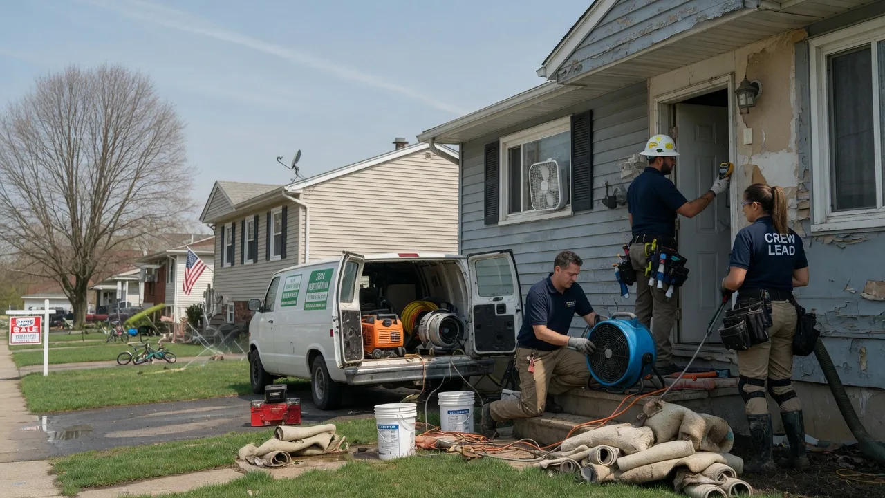 Flood Cleanup in Fruitport, MI near me